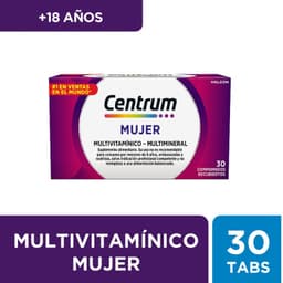 Multivitaminico Mujer Centrum Un 30 UN