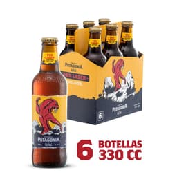 CERV RED LAGER LN PATAGONIA 5G 6X330 CC 6 X 330 ML