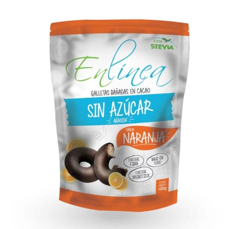 GALLETAS CUBIERTA CACAO NARANJA 100GR