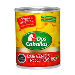 Durazno en Trocitos Dos Caballos 590 g