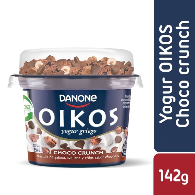 Yoghurt Griego Choco Crunch Oikos 142 g