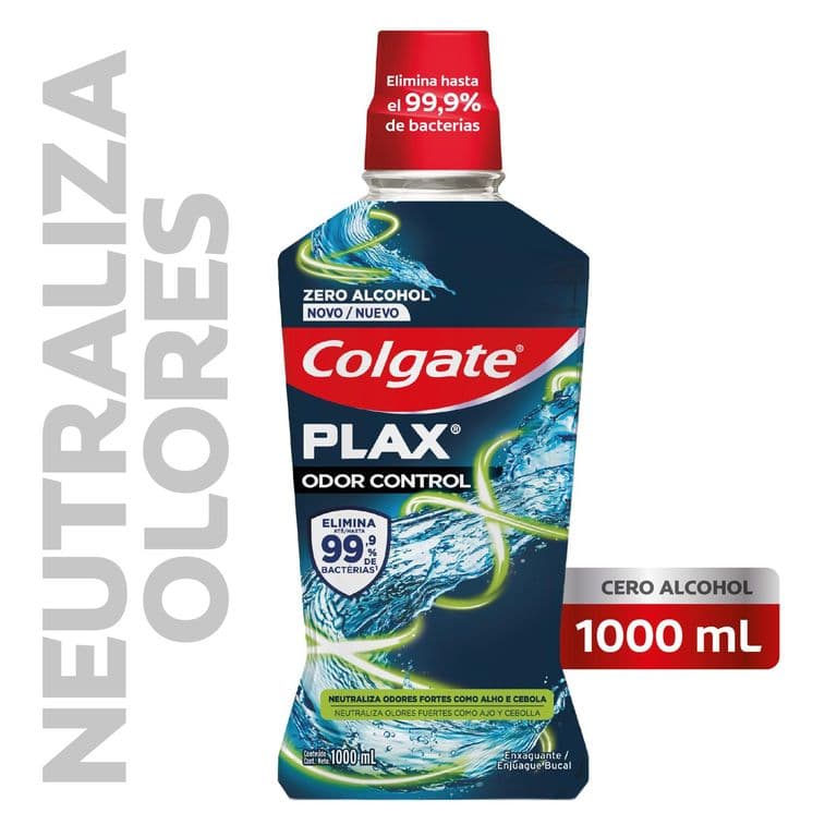 Enjuague Bucal Plax Odor Control Colgate 1 Lt UN