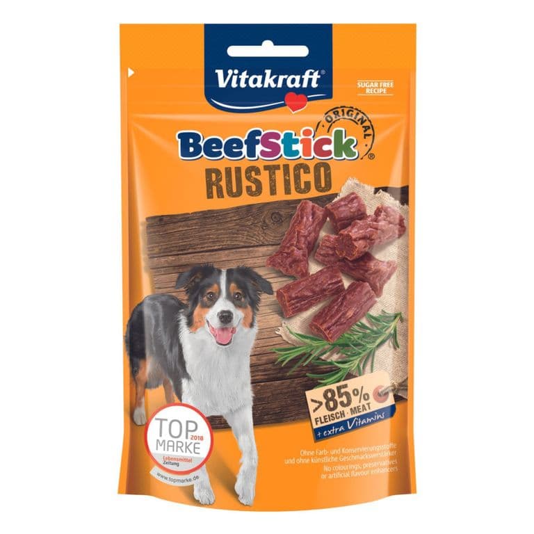 Snack para Perros Beef Stick Rustico Vitakraft 55 g