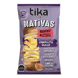 Papas Fritas Nativas Sabor Cebollita Dulce Tika 150 g