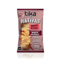 Papas Fritas Nativas Sabor Merken Ahumado Tika 150 g