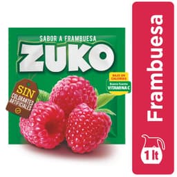 Jugo en Polvo Zuko Frambuesa 15 g