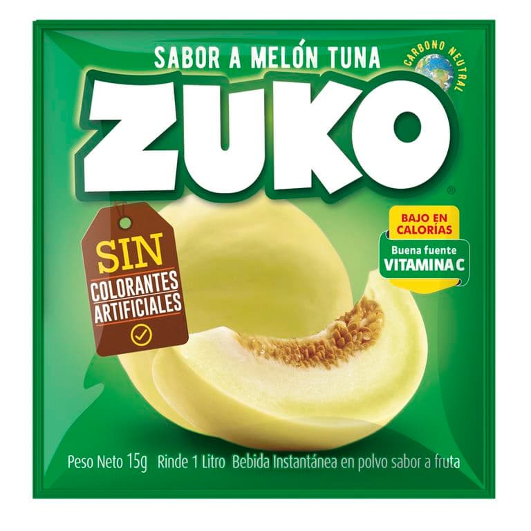 Jugo en Polvo Zuko Melon Tuna 15 g