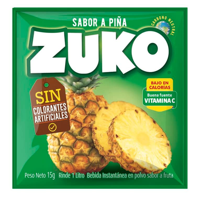 Jugo en Polvo Zuko Pina 15 g