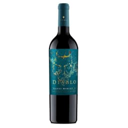 Vino Tinto Diablo Velvet Merlot 13.5 750 cc 750 ML