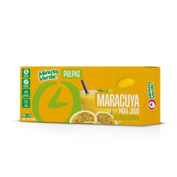 Pulpa de Maracuya Congelada Minuto Verde 335 g
