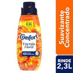 Suavizante de Ropa Concentrado Energia Floral Comfort 500 ml