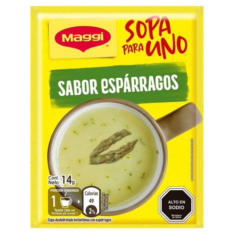 Sopa para Uno Sabor Esparragos Maggi 14 g