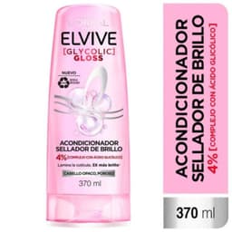 Acondicionador Sellador de Brillo Glycolic Gloss Elvive 370 ml