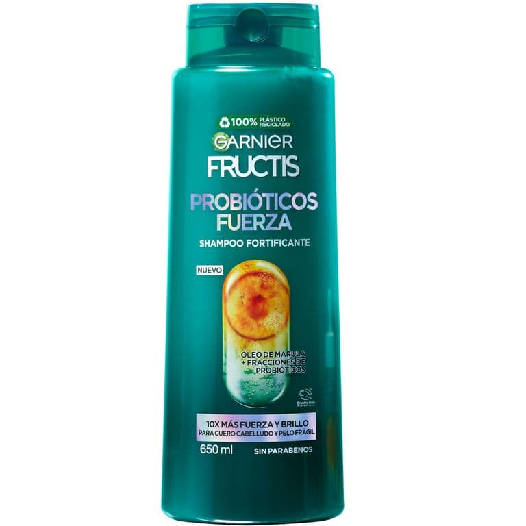 Shampoo Fortificante Probioticos Fructis 650 ml