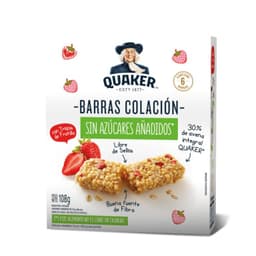 Barra de Cereal Quaker Frutilla 6 x 18 g