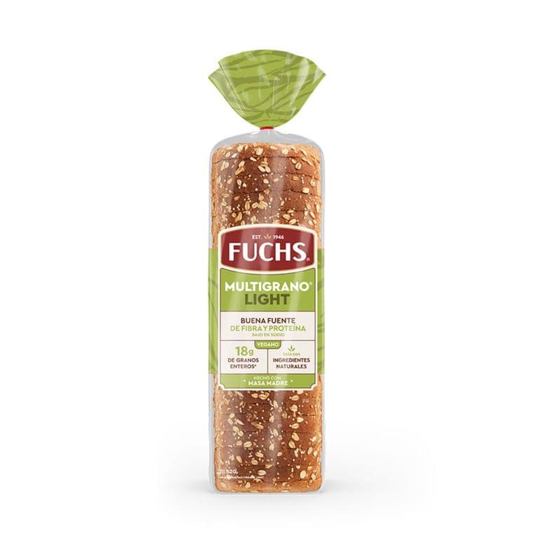 Pan de Molde Integral Multigranos Fuchs 620 g