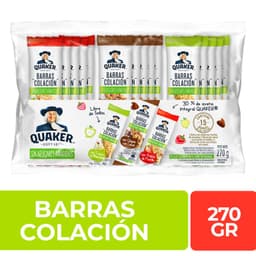 Pack Barritas de Cereal Quaker 15 x 18 g