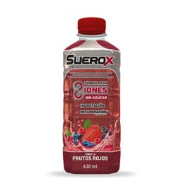 Bebida Isotonica Sabor Frutos Rojos Suerox 630 ml