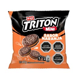 Galleta Mini Triton Sabor Naranja 40 g