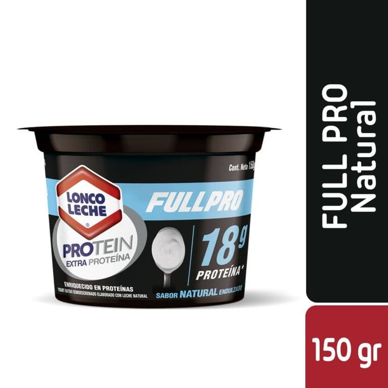 Yoghurt Full Pro Protein Natural Loncoleche 150 g