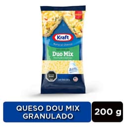 Queso Granulado Duo Mix Kraft 200 g