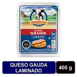 Queso Gauda Laminado La Vaquita 400 g