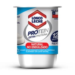 Yoghurt Protein Natural No Endulzado Loncoleche 140 ml