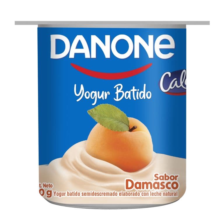 Yoghurt Batido Sabor Damasco Danone 110 ml