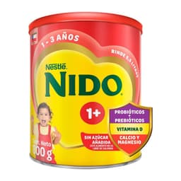 Leche en Polvo Tarro 1+ Nido 800 gr