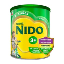 Leche en Polvo Tarro 3+ Nido 800 gr