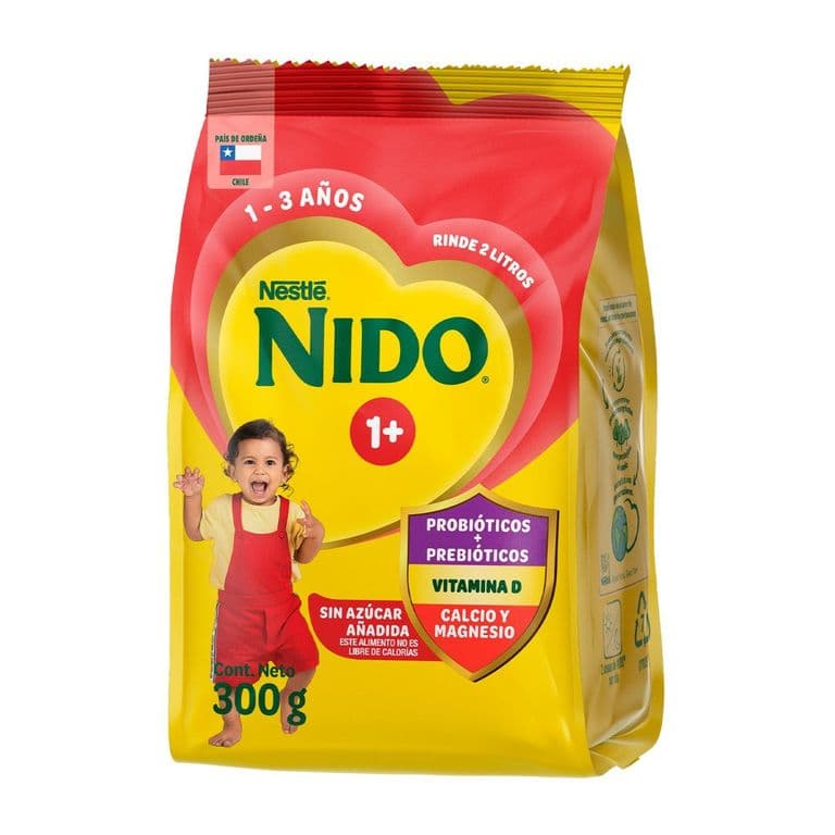 Leche en Polvo 1+ Nido 300 gr