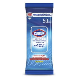 Toallas Humedas Desinfectantes Clorox Expert 50 Un