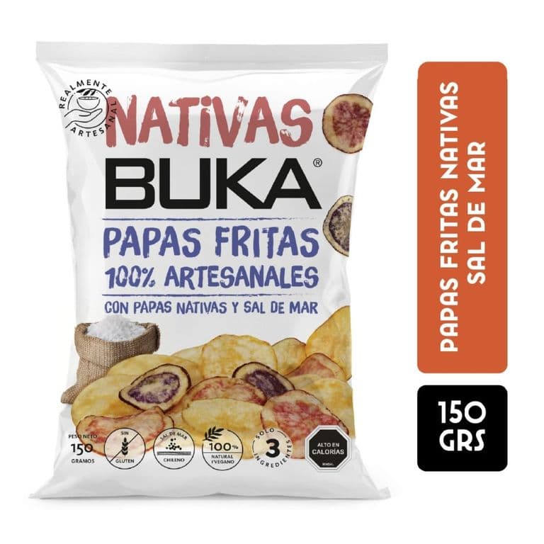 Papas Fritas Buka Nativa 150 g