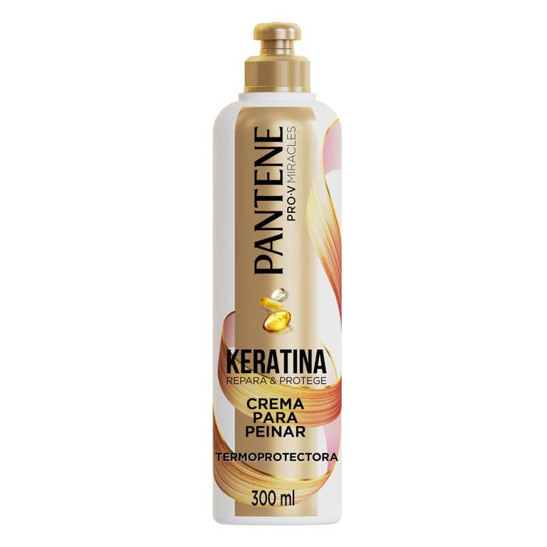 Crema para Peinar Termoprotectora Pantene 300 ml