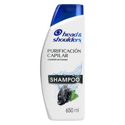 Shampoo Purificacion Capilar Carbon Head & Shoulders 650 ml