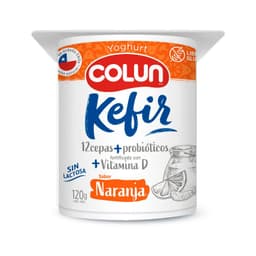 Yoghurt Kefir Sabor Naranja Colun 120 g