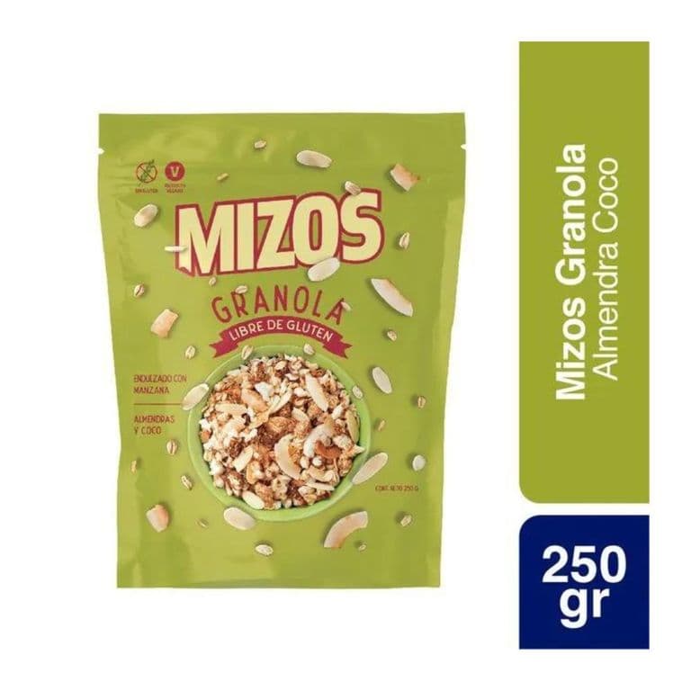 Granola Mizos Almendra Coco 250 g