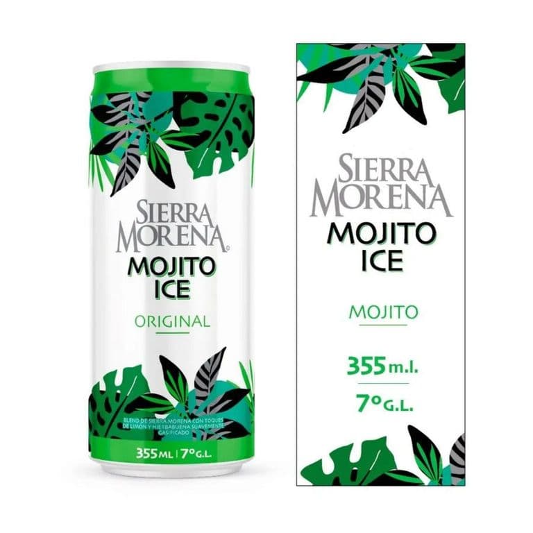 Coctel Mojito Ice Lata Sierra Morena 7 355 ml