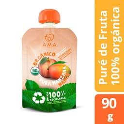 Pure de Manzana y Mango Organico Ama 90 g
