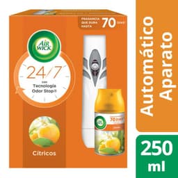 Ambientador Automatico Aparato Air Wick Citrico 250 ml