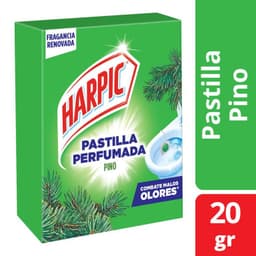 Pastilla para Inodoro Aroma Pino Harpic Un