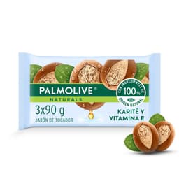 Jabon en Barra Karite y Vitamina E Palmolive 3 Un PACK 3 UN X 90 GR