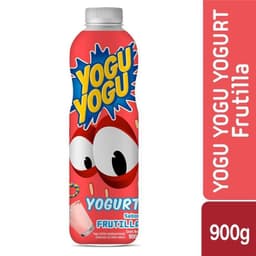 Yoghurt Batido Yogu Yogu Sabor Frutilla Botella 900 ml