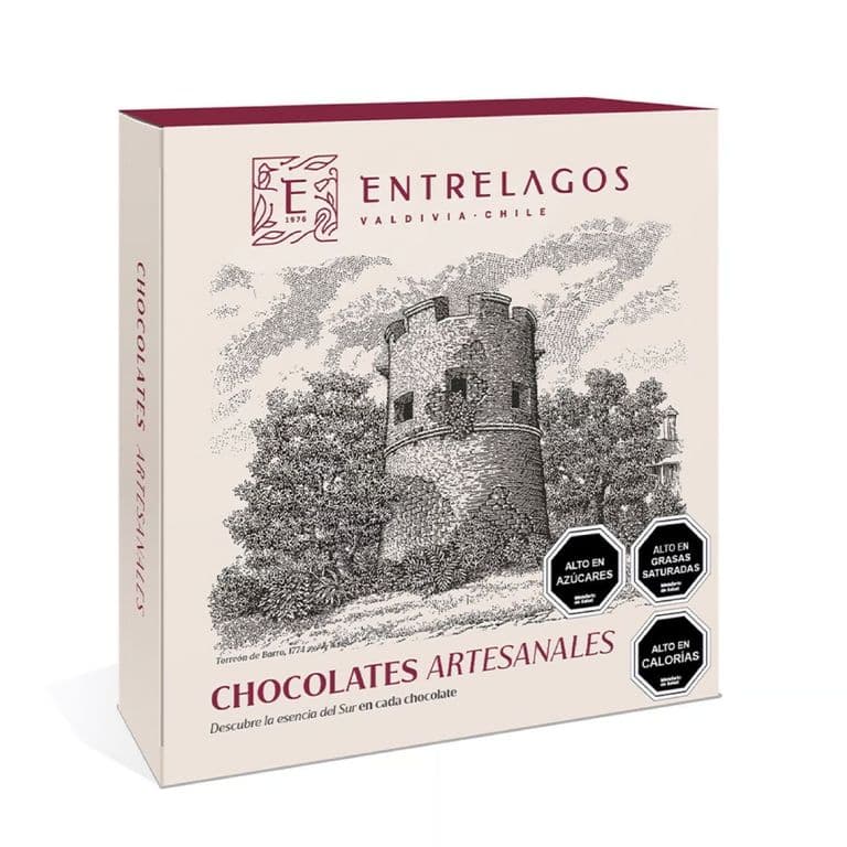 Bombones de Chocolate Caja Torreon Entrelagos 205 g