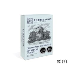 Chocolates Artesanales Sin Azucar Entrelagos 92 g