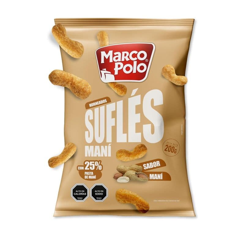 Snack Crunchis Mani Marco Polo 200 g