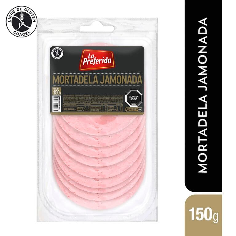 Mortadela Jamonada La Preferida 150 g