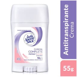 Desodorante en Crema Lady Speed Stick Clinical Protege y Aclara Mujer 55 g