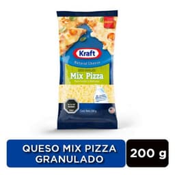Queso Granulado Mix Pizza Kraft 200 g