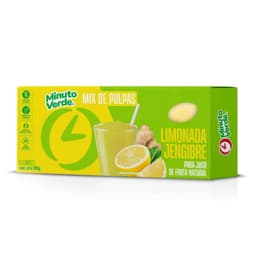 Pulpa Limonada y Jengibre Congelada Minuto Verde 335 g